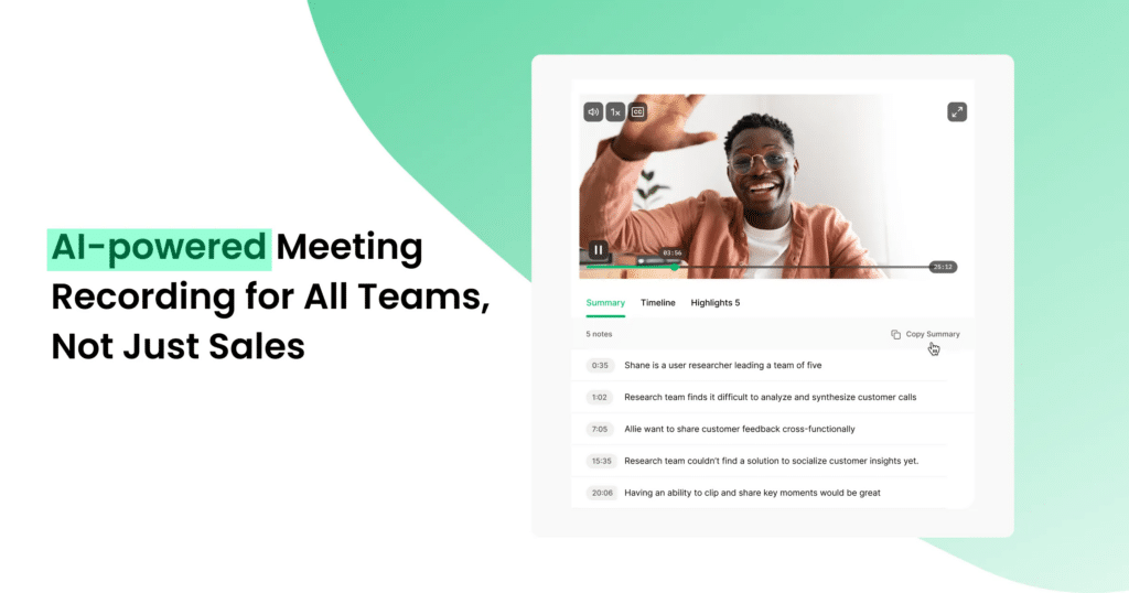 AI Powered Meetings